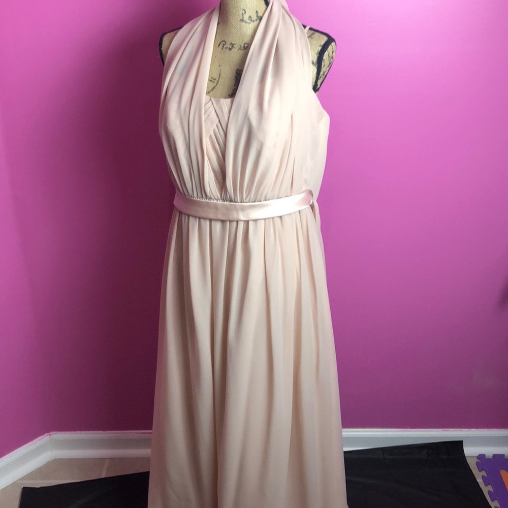 Convertible Bridesmaid’s dress in soft rose